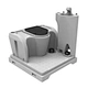 plastic portable toilet mould
